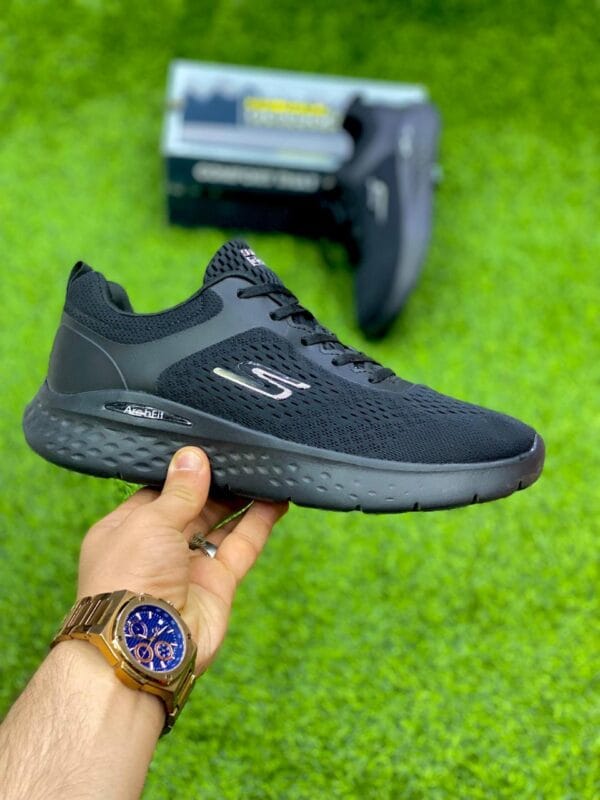 Skechers GO RUN Performance Shoes - All Black - PP00194 - Image 3