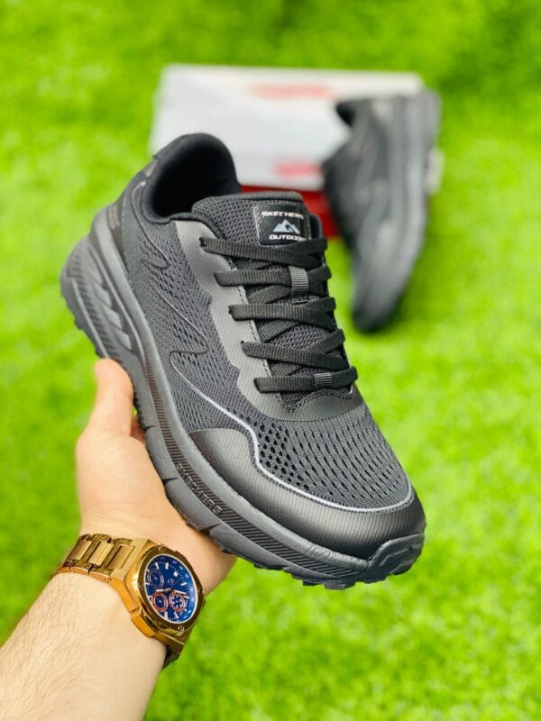 Skechers Hyper Burst  Shoes - All Black - PP00191 - Image 4