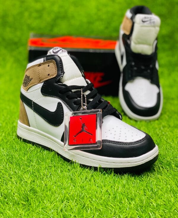 Jordan 1 High Top Sneakers - Black Brown - PP00188 - Image 4