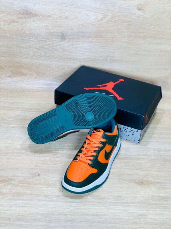 Nike Air Jordan SB Dunk – High Premium Sneakers - Black Orange - PP00217 - Image 2