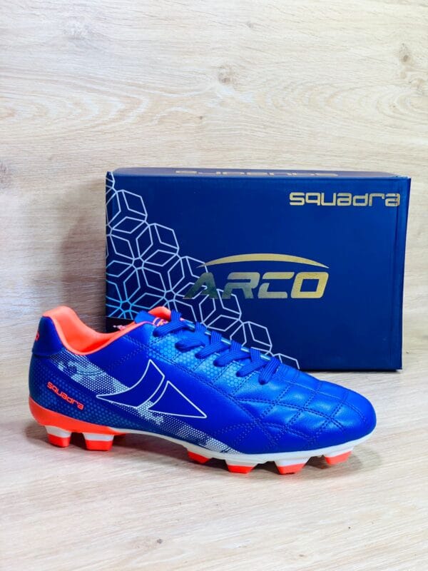 ARCO Squadra Premium Football Shoes - Blue Orange - PP00212 - Image 2