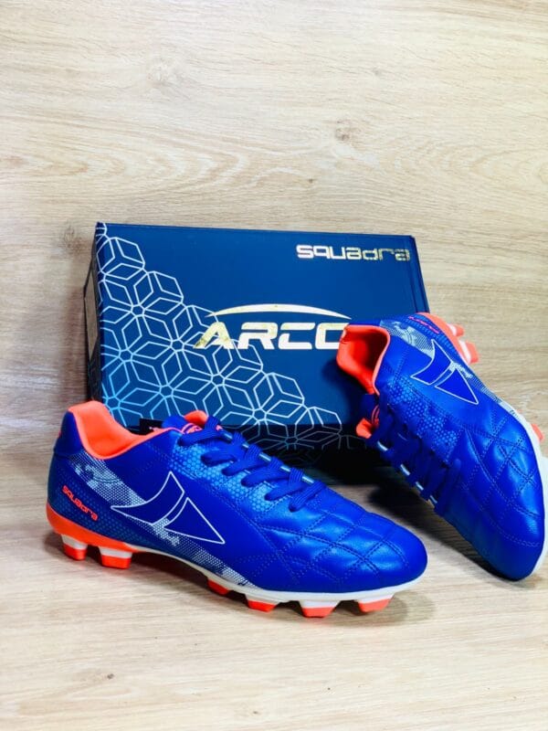 ARCO Squadra Premium Football Shoes - Blue Orange - PP00212 - Image 3