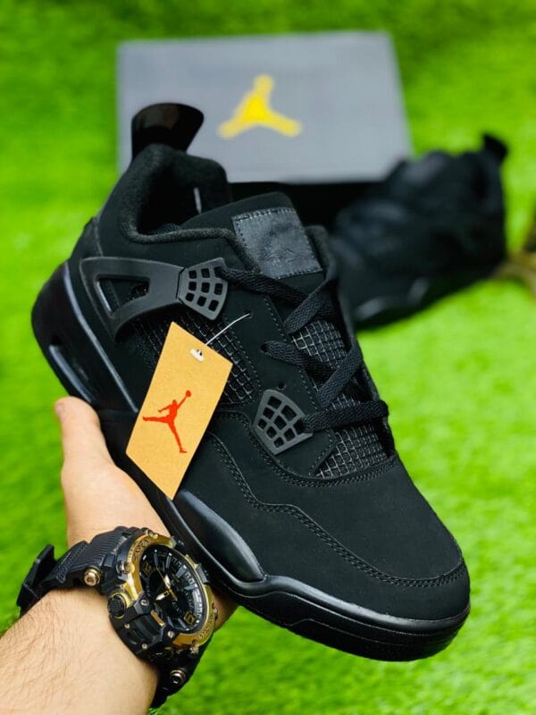 Jordan Retro 4 Sneakers - All Black - PP00247