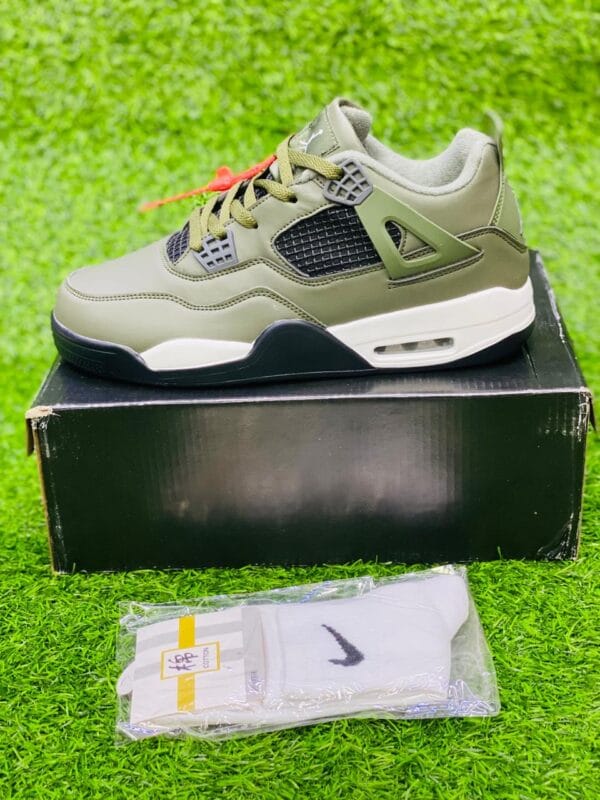 Jordan Retro 4 Sneakers - Green - PP00248 - Image 5