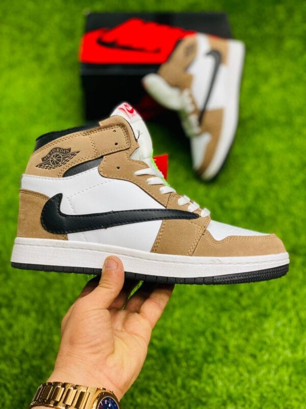 Jordan 1 High – Iconic Streetwear Edition - Brown White - PP00260