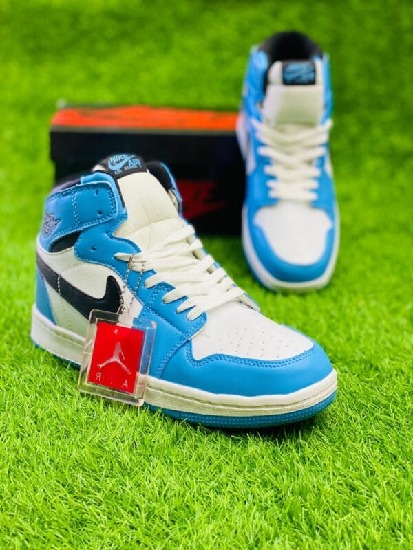 Jordan 1 High – Iconic Streetwear Edition - Sky Blue with Black - PP00268